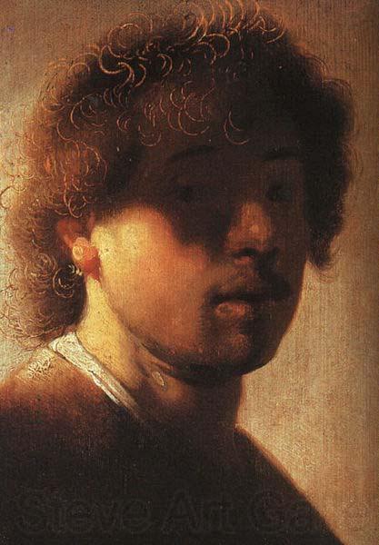 REMBRANDT Harmenszoon van Rijn Self-portrait Spain oil painting art